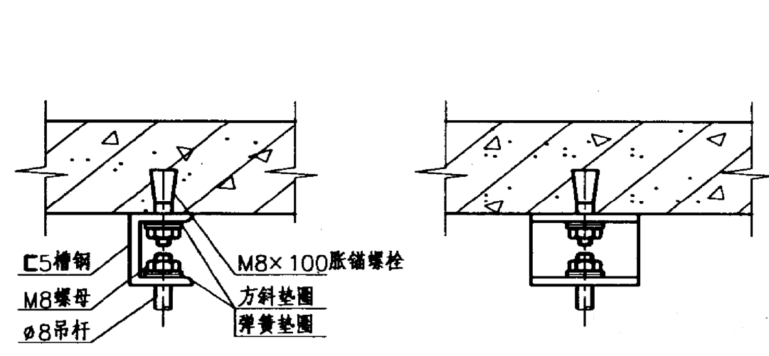 風(fēng)機盤管安裝技術(shù)要求、示意圖與節(jié)點說明