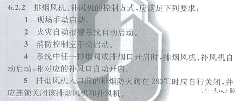 所有排煙防火閥都要“聯鎖”關閉排煙風機？