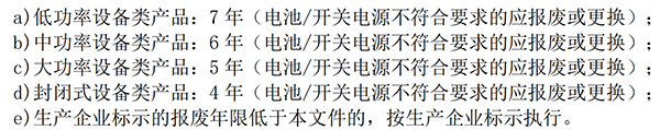 更新了！消防應急照明和疏散指示產品新標準報廢年限3年起